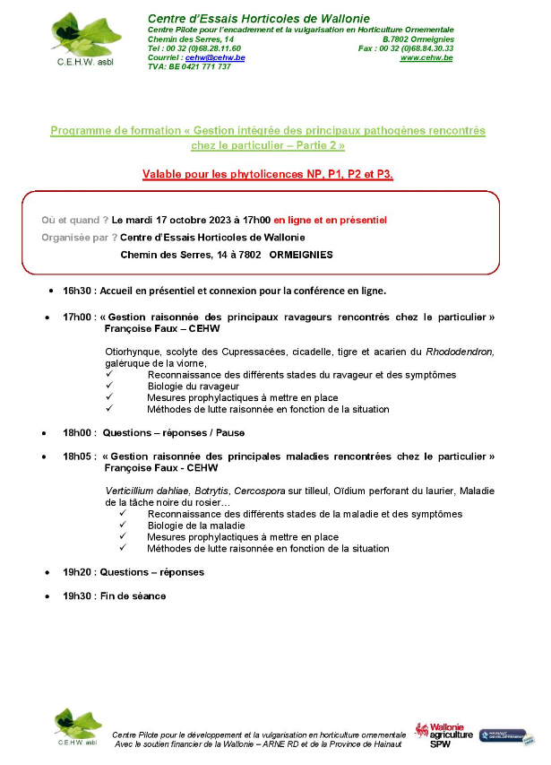 programme