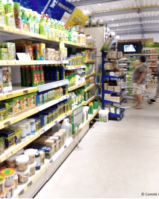 Rayon de vente de PPP à usage non professionnel